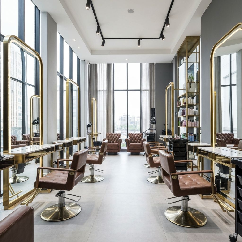 Liz Hairstylist Salon Interior